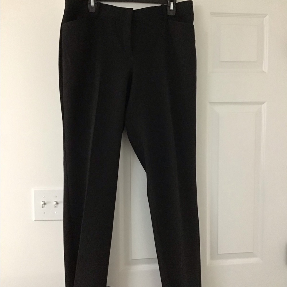 Worthington Women’s Black Straight Leg Perfect Trouser Pants